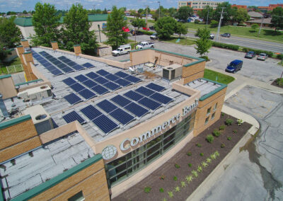 Solar Arrays for Commerce Bank in the Kansas City Area