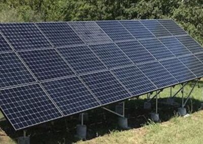 Ground Mount Solar Array in Adrian, Missouri