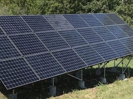 Ground Mount Solar Array in Adrian, Missouri
