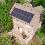 Lawrence Home with Solar Panels