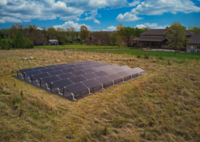 14.388 kW Residential Ground Mount Solar Installation in Shawnee, Kansas