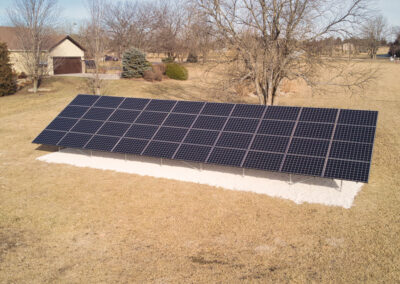 14.4 kW Residential Ground-Mount Solar Installation in Lawrence, Kansas
