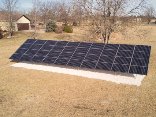14.4 kW Residential Ground-Mount Solar Installation in Lawrence, Kansas