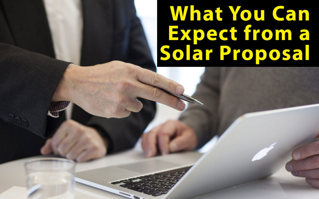 What You Can Expect from a Solar Proposal