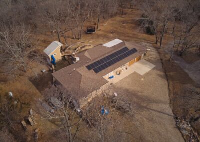 10.44 kW Residential Solar Installation in Ozawkie, Kansas