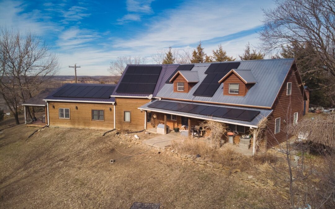 15.41 kW Residential Solar Installation in Perry, Kansas