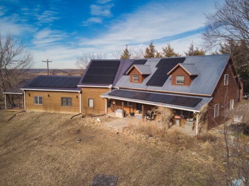 15.41 kW Residential Solar Installation in Perry, Kansas