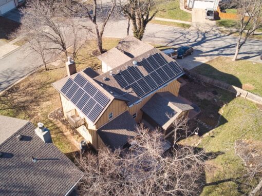 8.64 kW Residential Solar Installation in Overland Park, Kansas