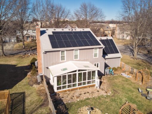 11.9 kW Residential Solar Installation in Lenexa, Kansas