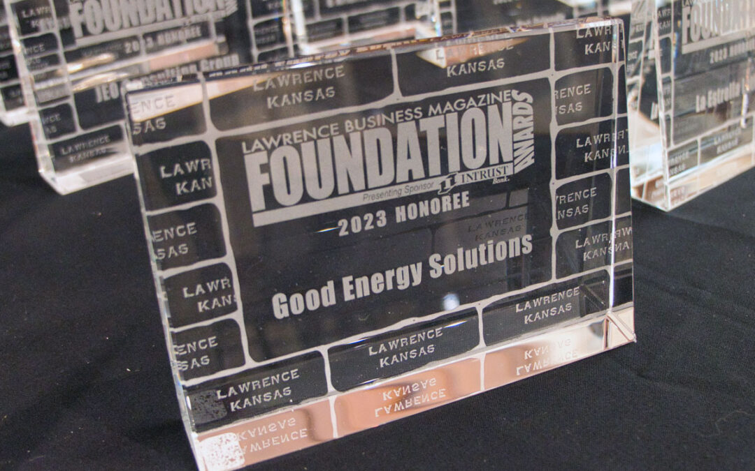 Good Energy Solutions Wins Lawrence Foundation Award