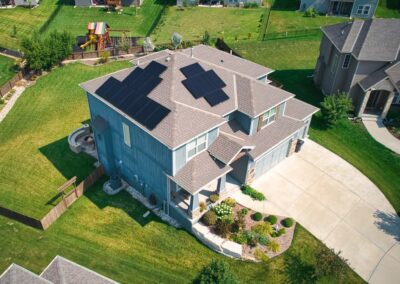 6.56 kW kW Residential Maxeon Solar Installation in Olathe, Kansas