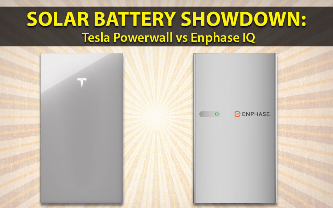 Solar Battery Showdown: Tesla Powerwall vs Enphase IQ