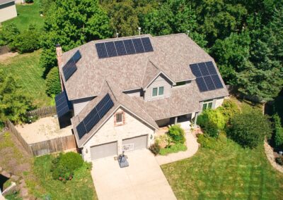 10.625 kW Residential Maxeon Solar Installation in Lawrence, Kansas