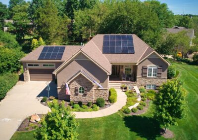9.775 kW Residential Maxeon Solar Installation in Lawrence, Kansas