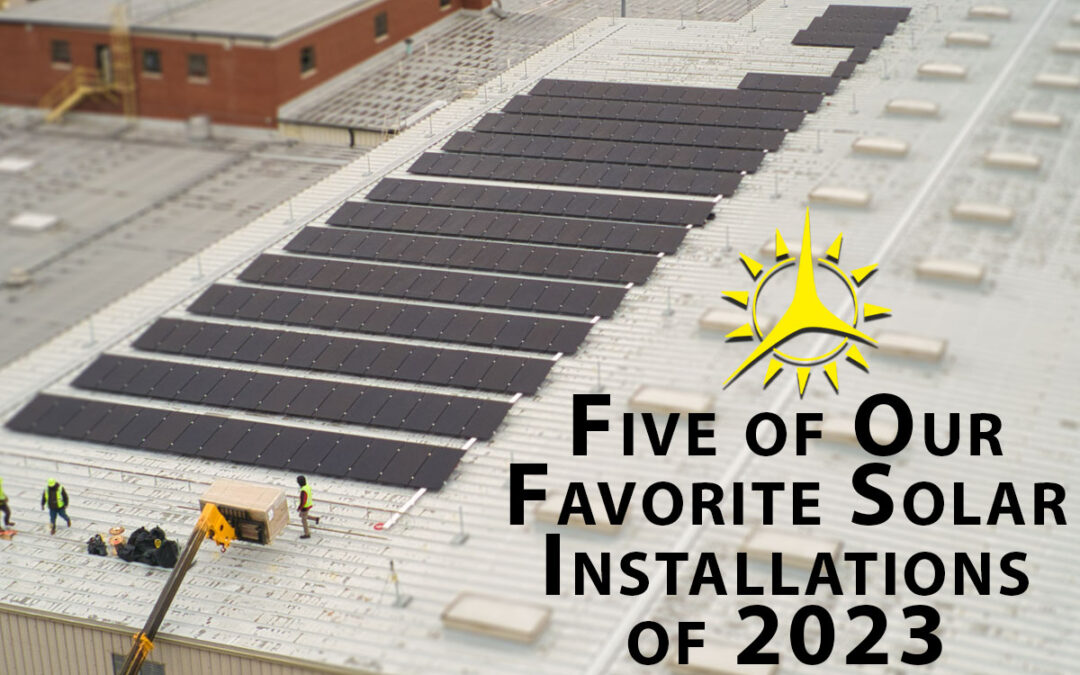 Five of Our Favorite Solar Installations of 2023