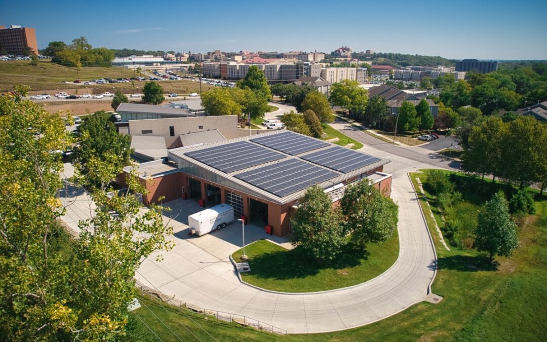 101.4 kW Commercial Solar Installation – Lawrence Firehouse #5