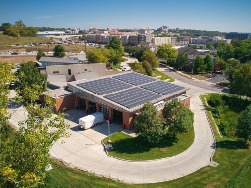 101.4 kW Commercial Solar Installation – Lawrence Firehouse #5