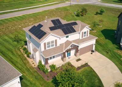 11.9 kW Residential Solar Installation in Shawnee Mission, Kansas