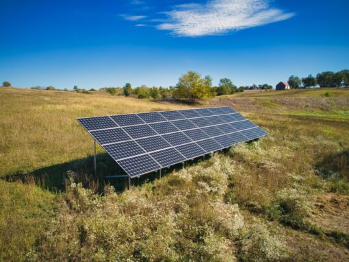 12.96 kW Residential Ground Mount Solar Installation in McLouth, Kansas